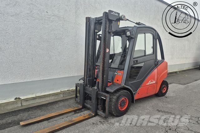 Linde H35D-02 Diesel gaffeltrucks