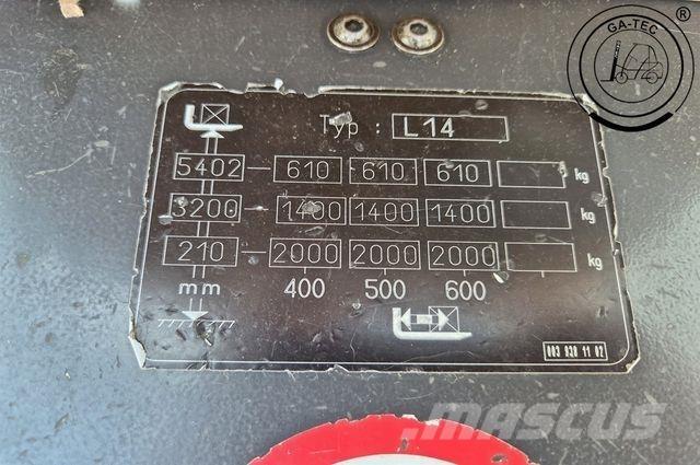 Linde L14i Plukketruck, høj