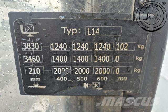 Linde L14i Plukketruck, høj