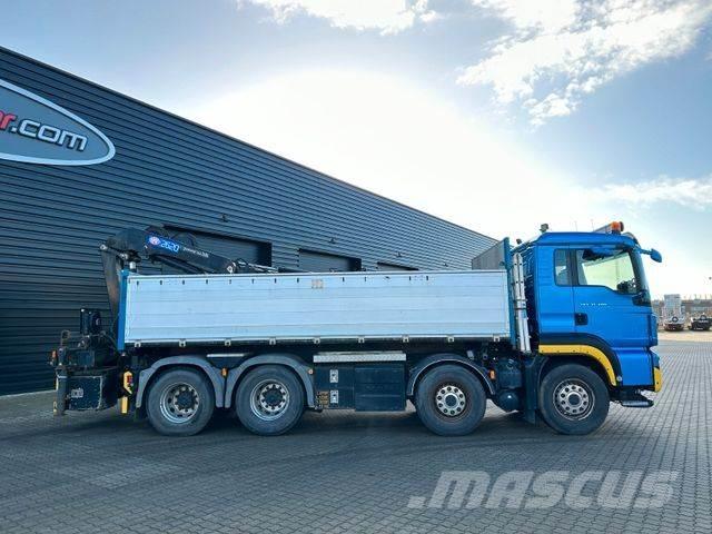 MAN 35-480 BL 8x4 Lastbiler med tip