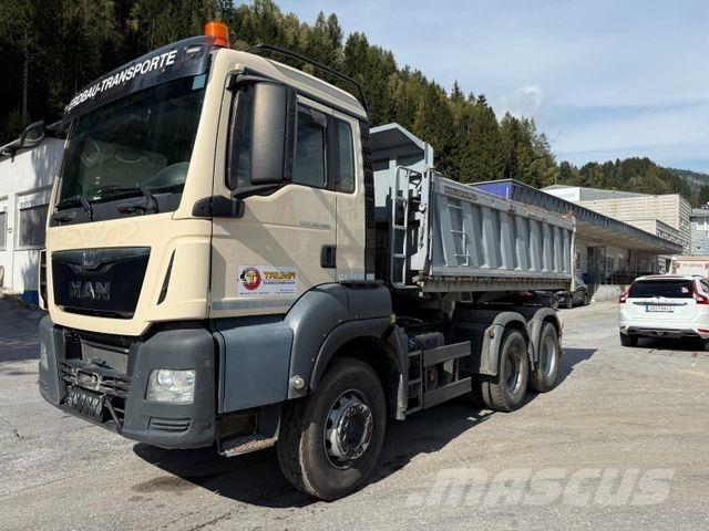 MAN TGS 33.480 Lastbiler med tip