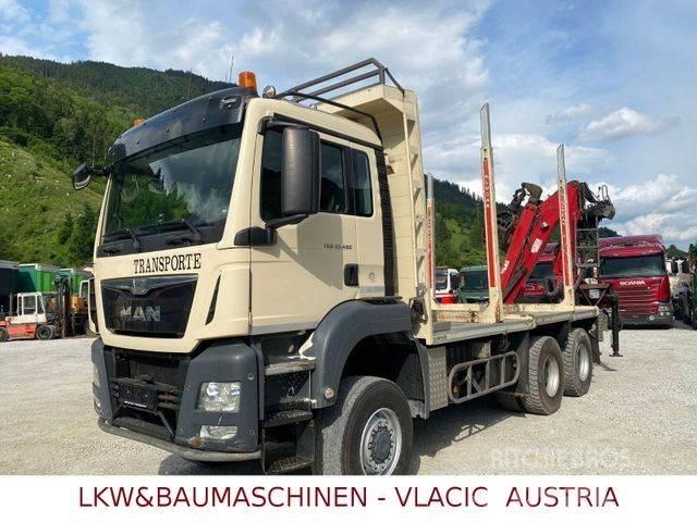 MAN TGS 33.480 6x6 Tømmertransport