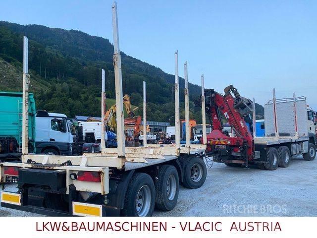 MAN TGS 33.480 6x6 Tømmertransport