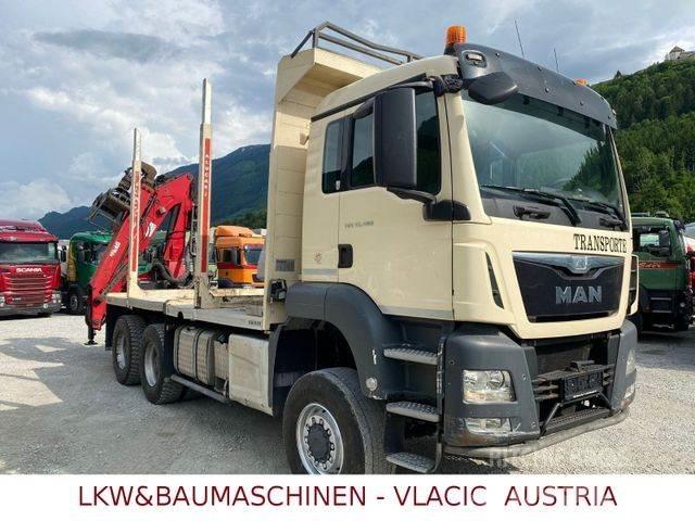 MAN TGS 33.480 6x6 Tømmertransport