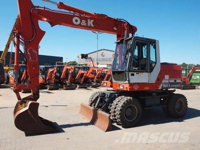 O&K MH 5 Compakt Gravemaskiner på hjul