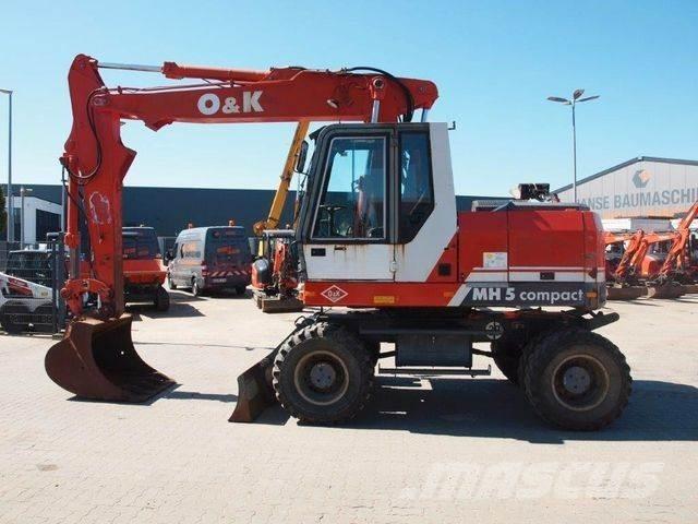 O&K MH 5 Compakt Gravemaskiner på hjul