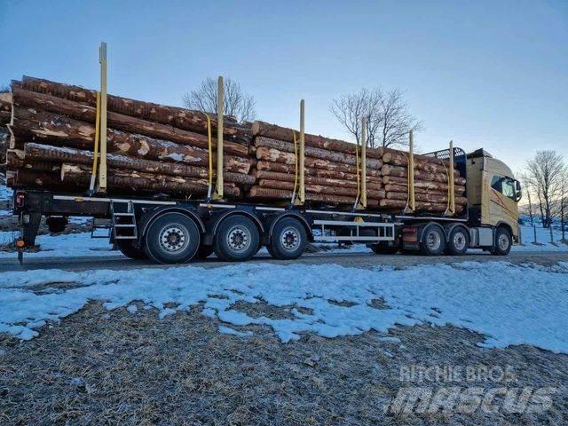  Rundholz Aufleger Semi-trailer til tømmer
