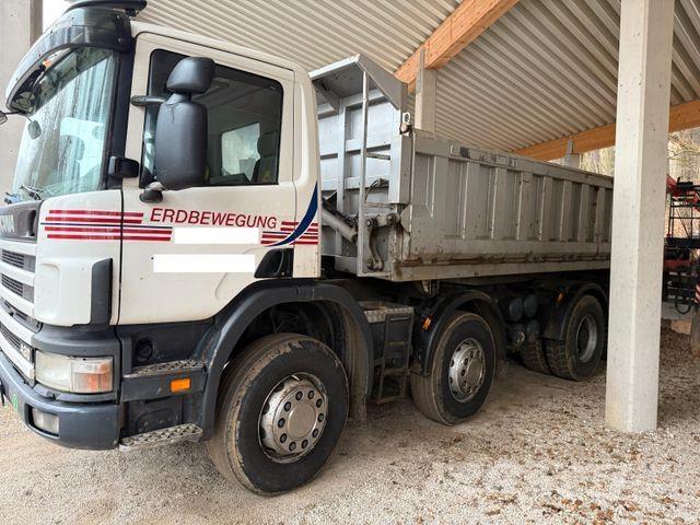Scania P124c Lastbiler med tip