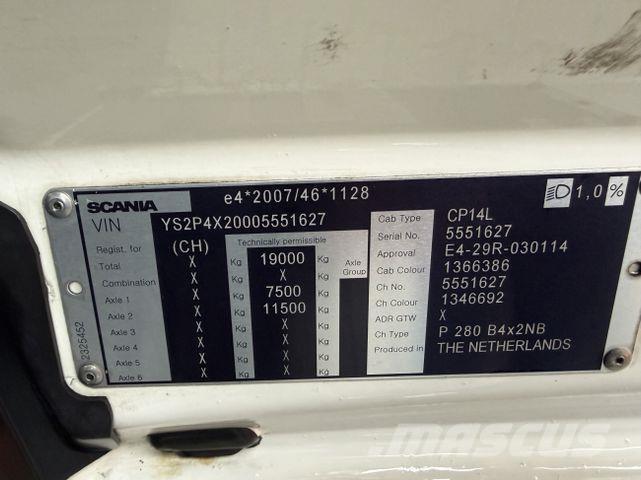 Scania P280 4X2 Fast kasse