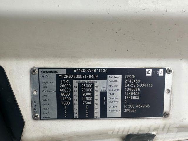 Scania R 500 6x2 Trækkere
