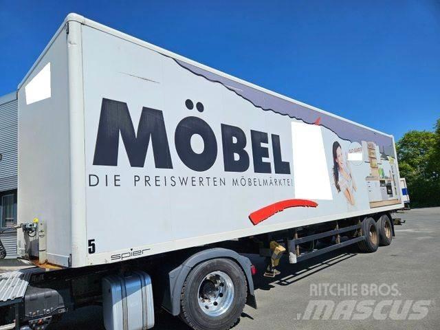 Spier SGL 290 Semi-trailer med fast kasse
