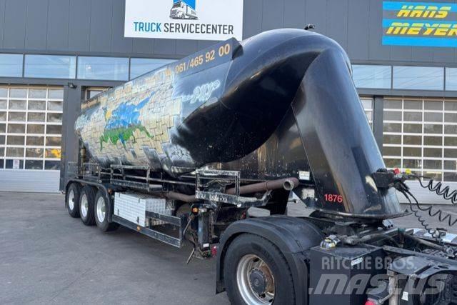 Spitzer Silo 37m3 Semi-trailer med Tank