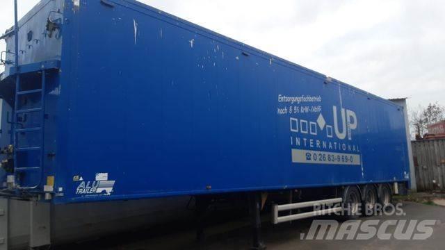 Stas Schubboden 92 Semi-trailer med fast kasse