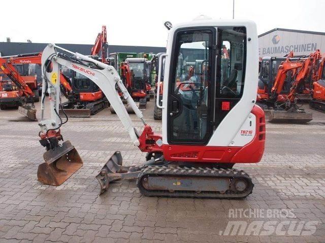 Takeuchi TB 216 Minigravemaskiner