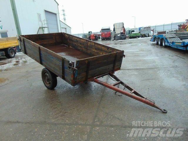  trailer for tractor Anhænger med lad/Flatbed