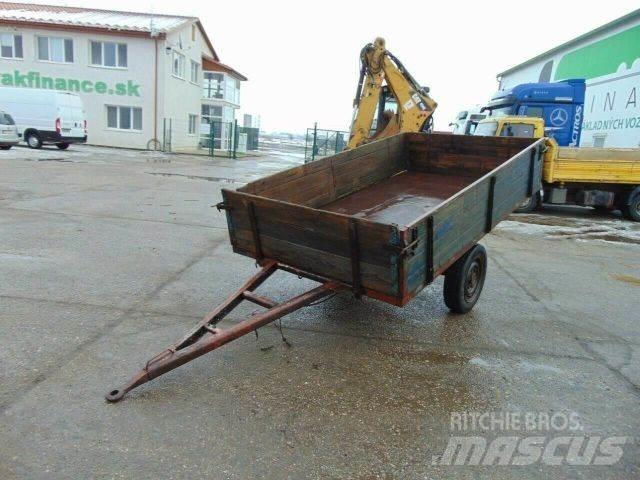  trailer for tractor Anhænger med lad/Flatbed