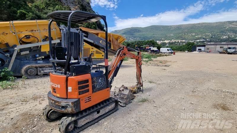 Hitachi ZAXIS 19 Minigravemaskiner