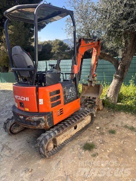 Hitachi zx19 Minigravemaskiner