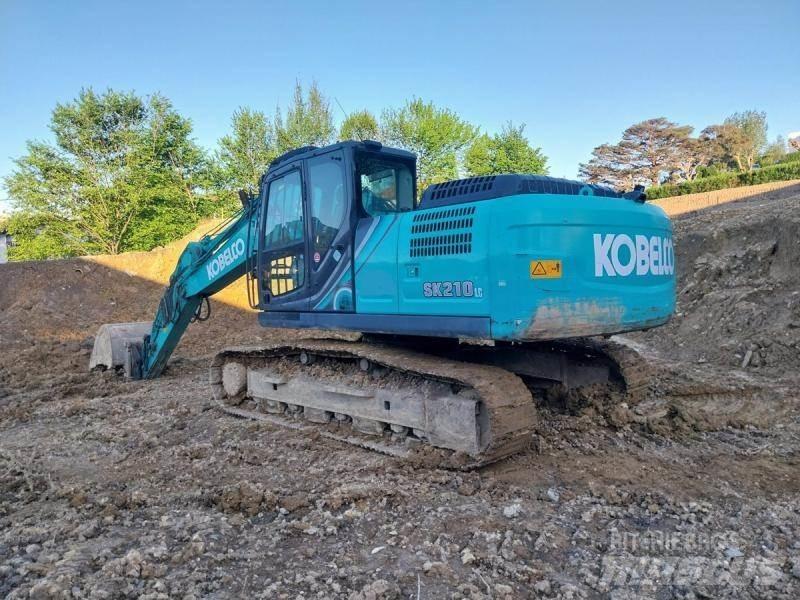 Kobelco SK210 Gravemaskiner på larvebånd