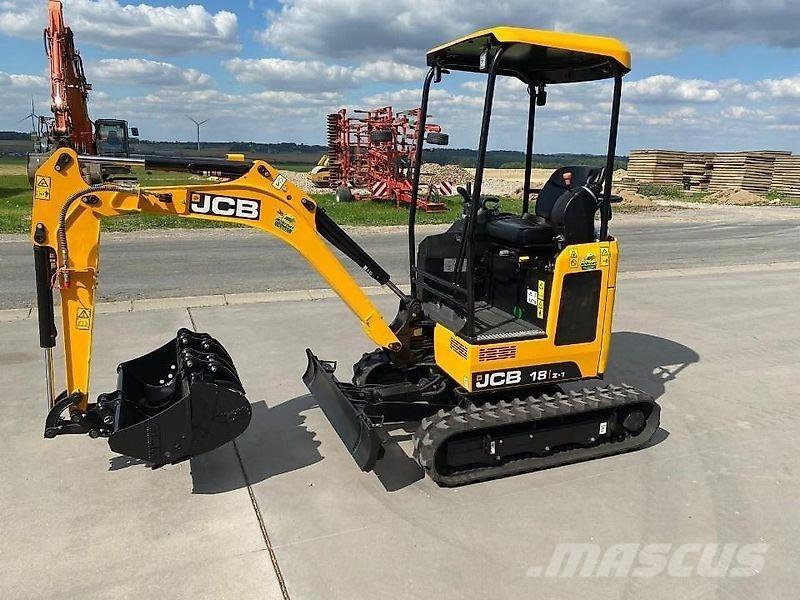 JCB 18-Z1 Gravemaskiner på larvebånd