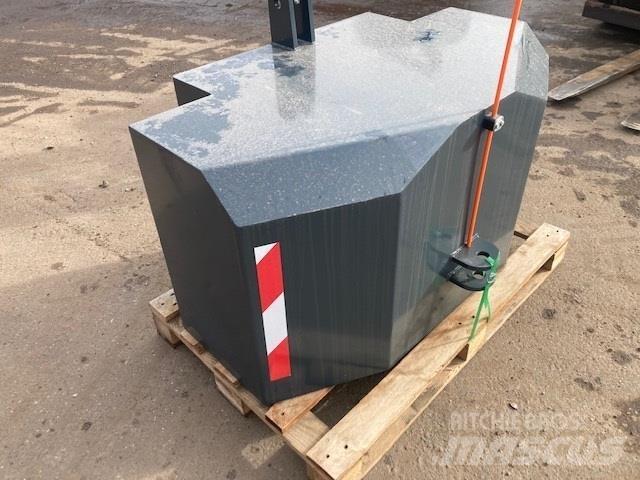  - - -  1500 KG Frontvægte
