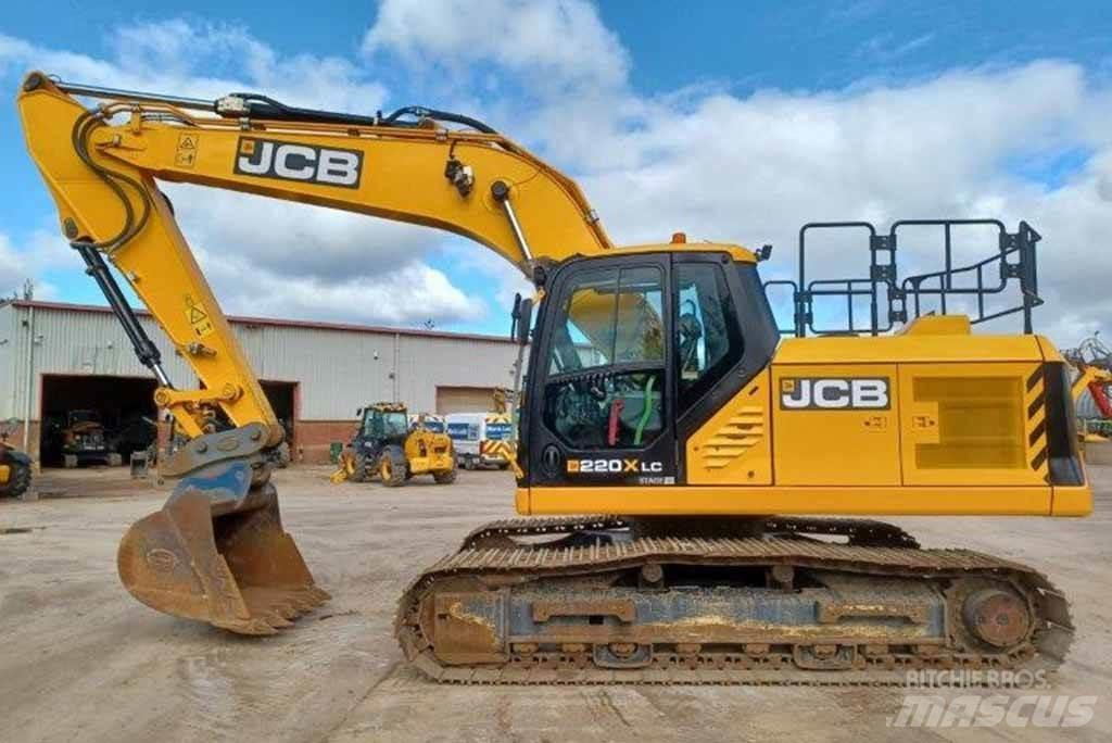 JCB 220X Gravemaskiner på larvebånd