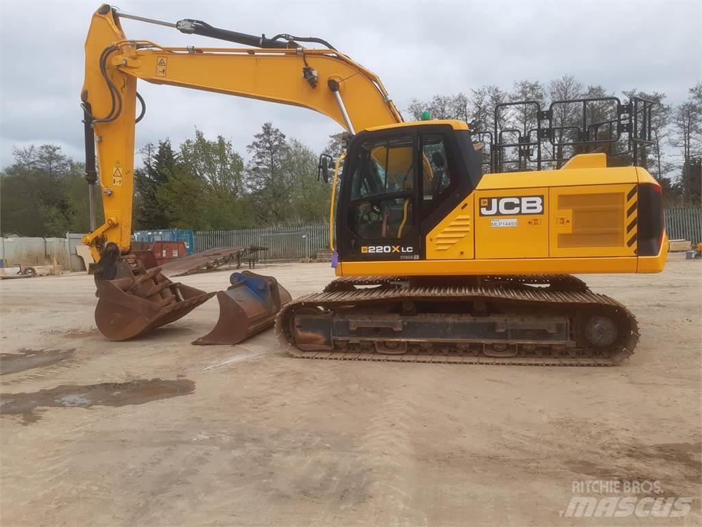 JCB 220X Gravemaskiner på larvebånd