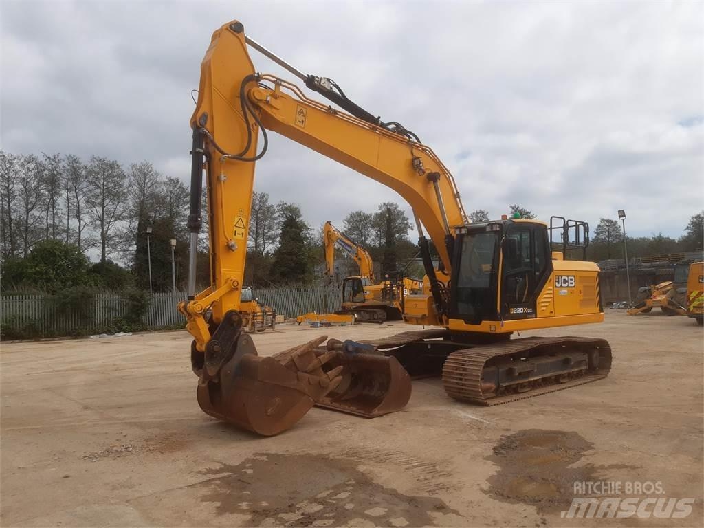 JCB 220X Gravemaskiner på larvebånd