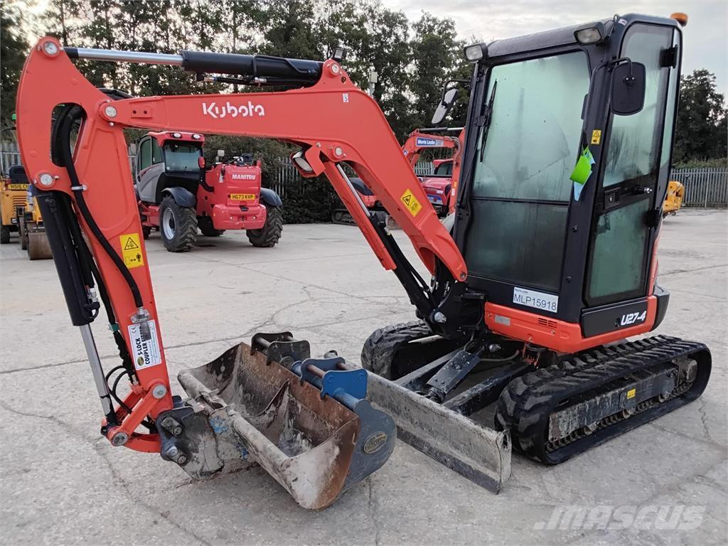 Kubota  Gravemaskiner på larvebånd