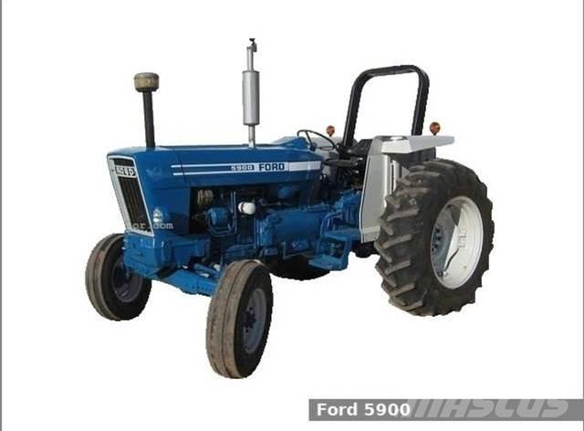 Ford 5900 Tractor Entreprenør - Andet