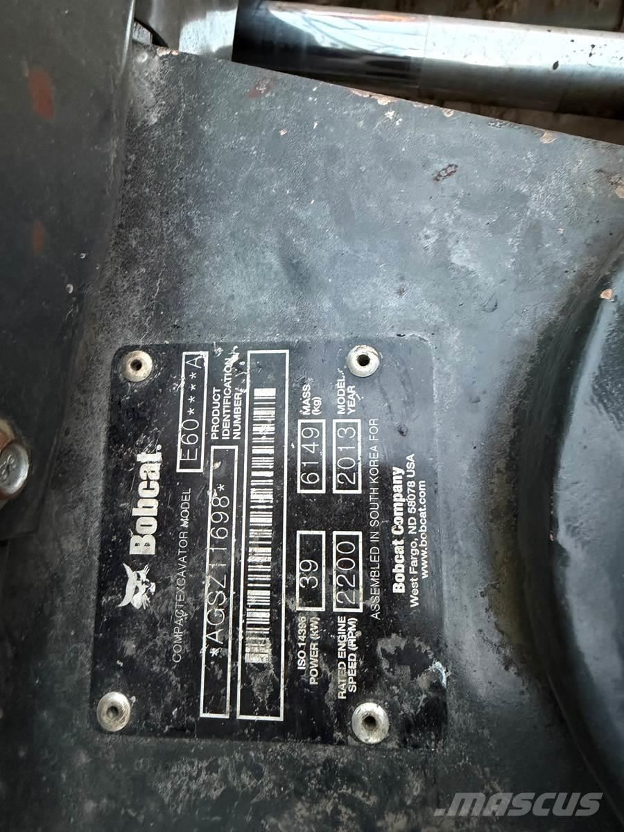 Bobcat E60 Gravemaskiner på larvebånd