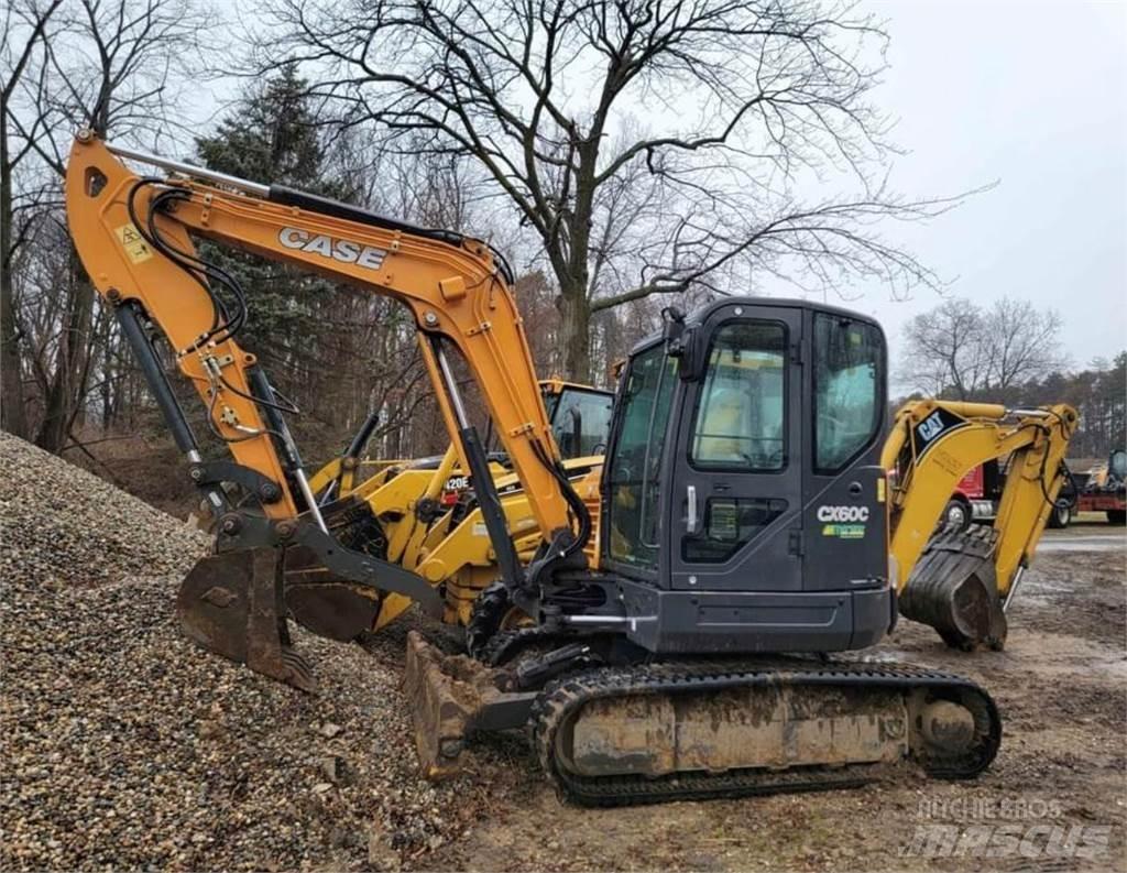 CASE CX60C Gravemaskiner på larvebånd