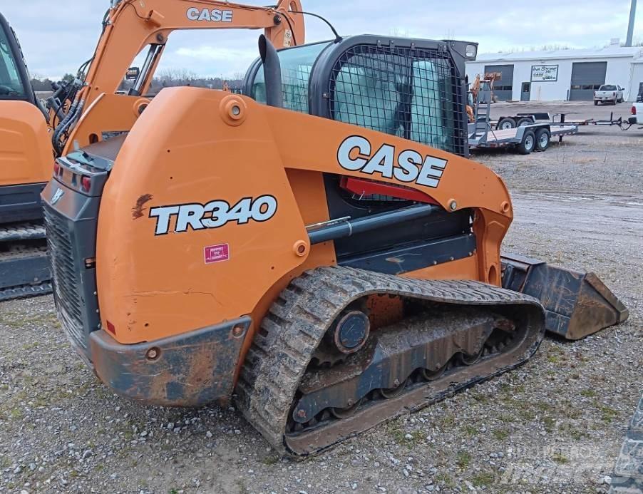 CASE TR340 Minilæsser - skridstyret