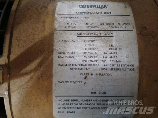 CAT 113KW Andre generatorer