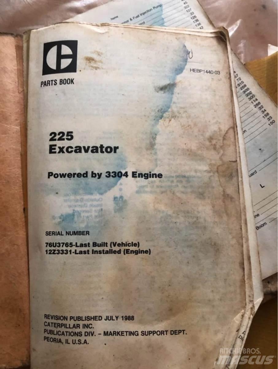 CAT 225 LC Gravemaskiner på larvebånd