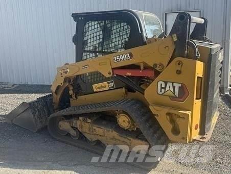 CAT 239D 3 Minilæsser - skridstyret