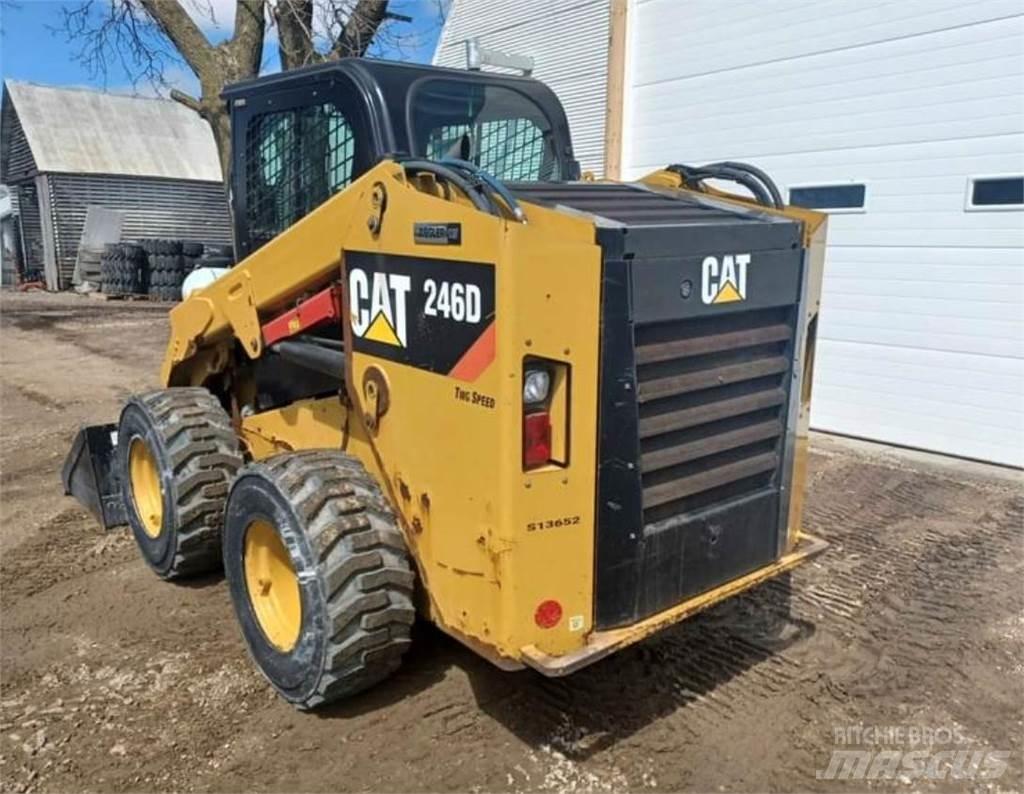 CAT 246D Minilæsser - skridstyret