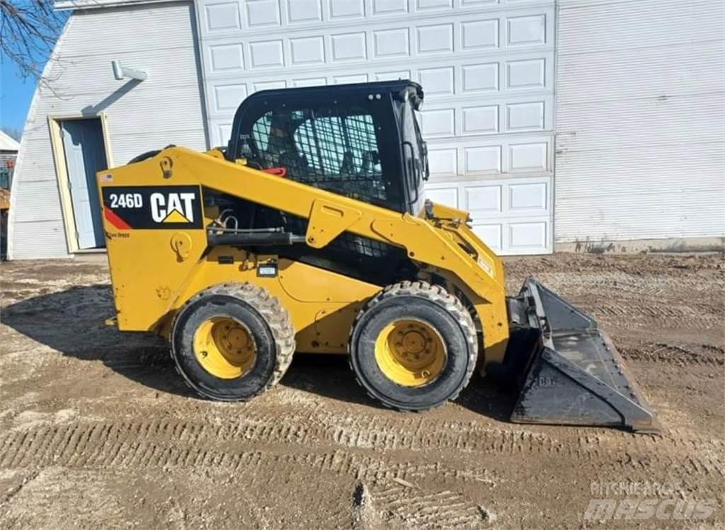 CAT 246D Minilæsser - skridstyret
