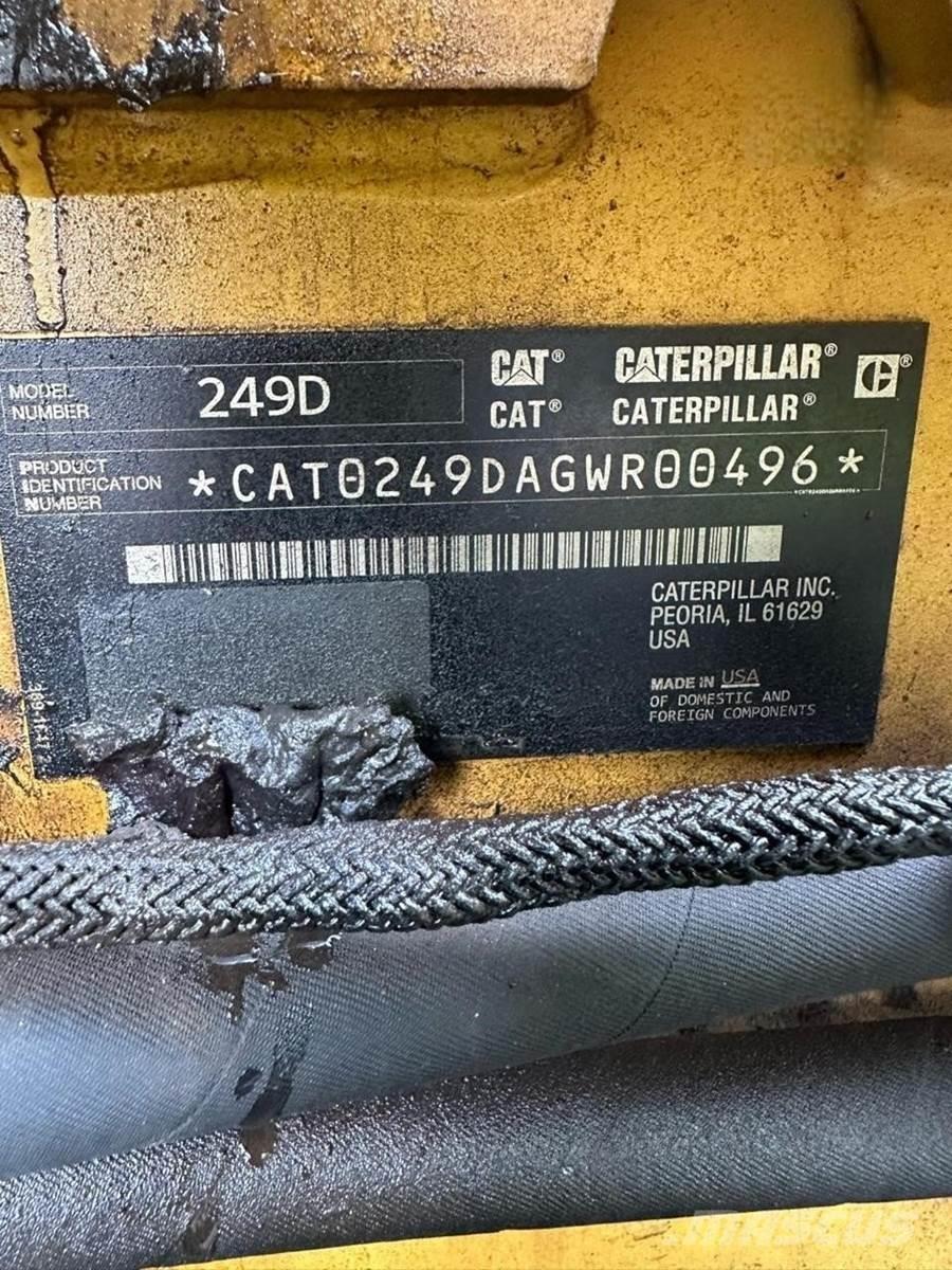 CAT 249D Minilæsser - skridstyret