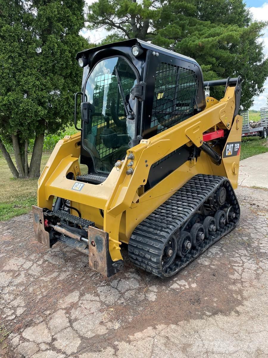 CAT 257D Minilæsser - skridstyret