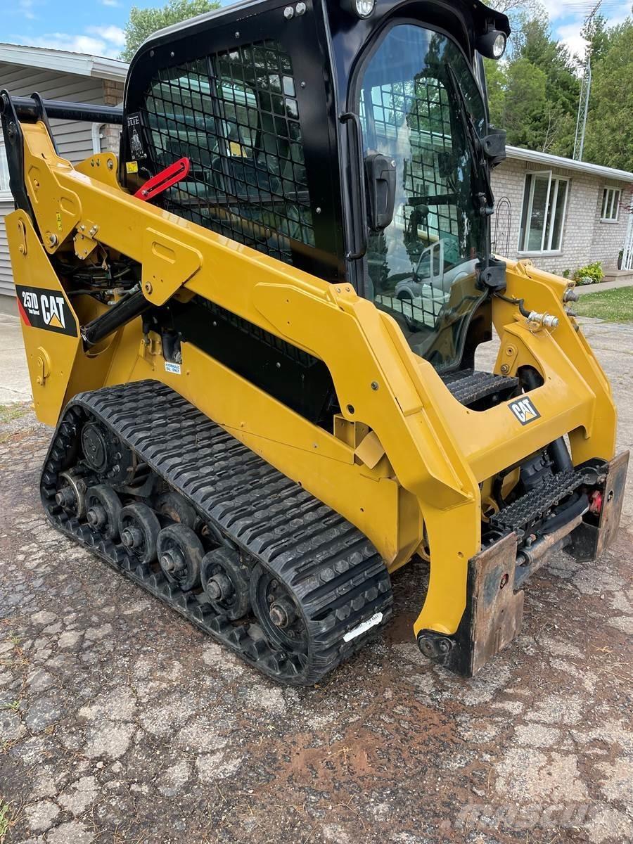 CAT 257D Minilæsser - skridstyret