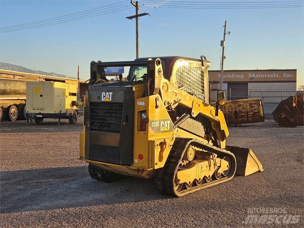 CAT 259D Minilæsser - skridstyret