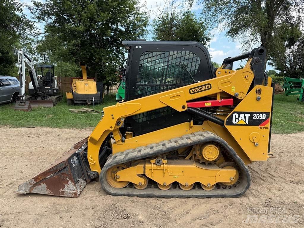 CAT 259D Minilæsser - skridstyret