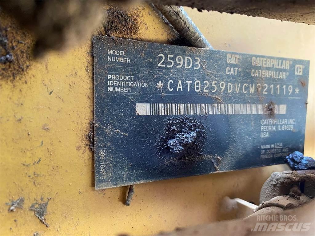 CAT 259D3 Minilæsser - skridstyret