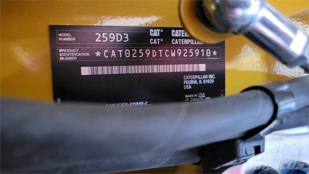 CAT 259D3 Minilæsser - skridstyret