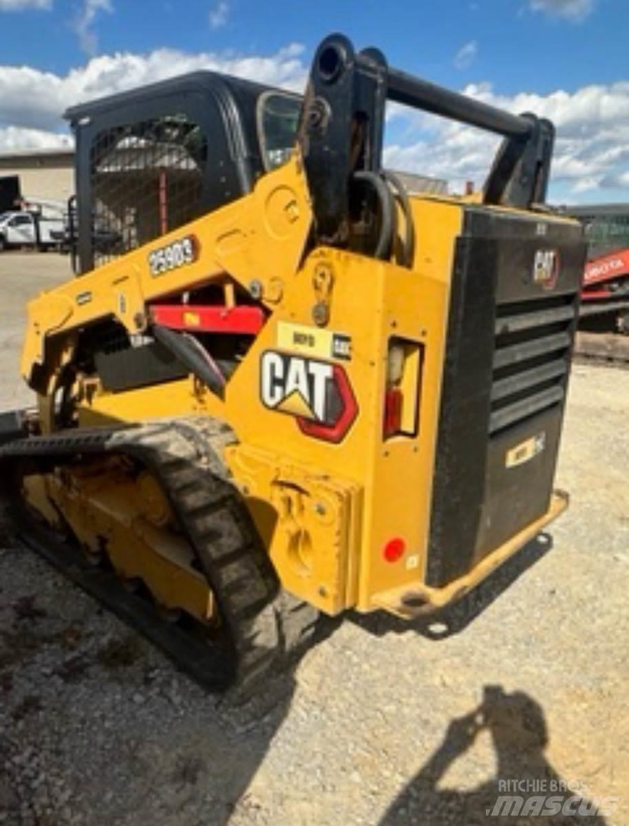 CAT 259D3 Minilæsser - skridstyret