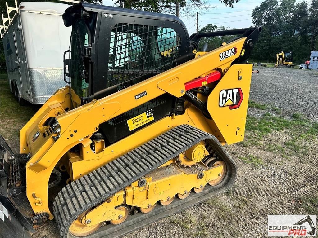 CAT 289D3 Minilæsser - skridstyret