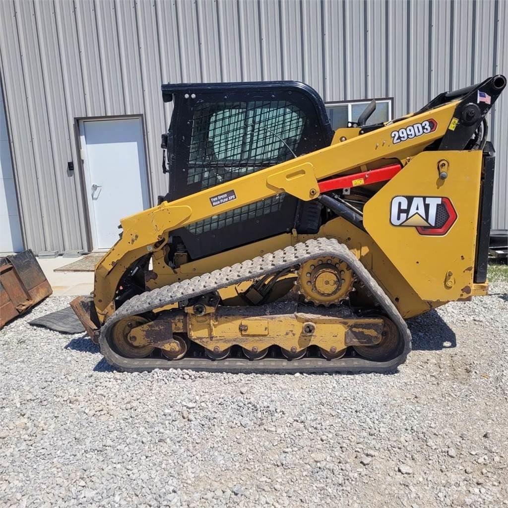CAT 299D3 Minilæsser - skridstyret