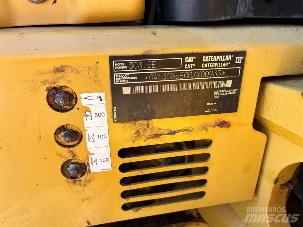 CAT 303.5 Gravemaskiner på larvebånd