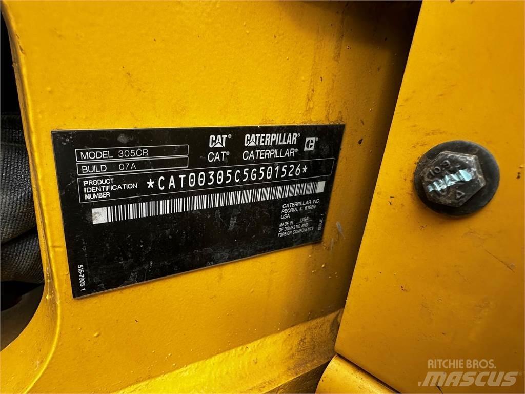 CAT 305 Gravemaskiner på larvebånd